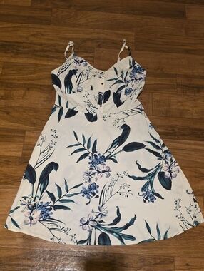 Floral Spaghetti Strap Dress